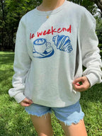 Weekend Feeding-Friendly Sweatshirt