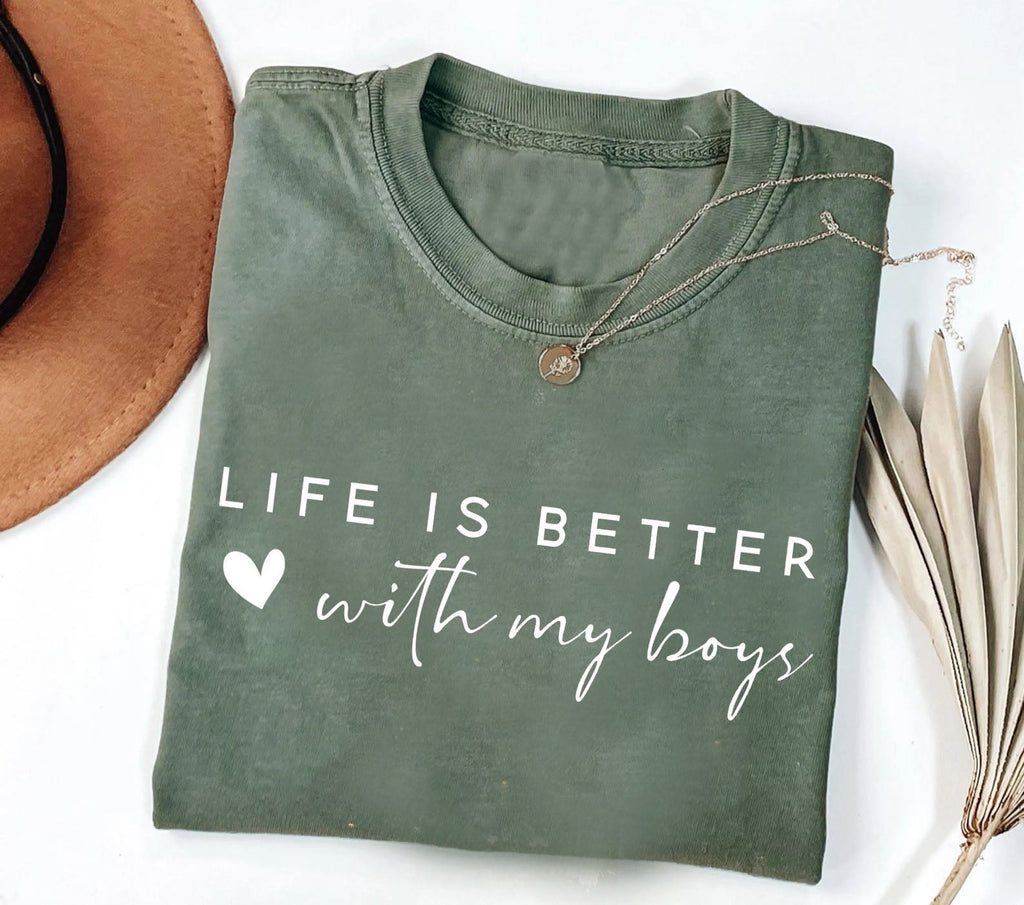 Life Is Better With My Feeding-Friendly T-Shirt