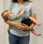 Mama Crew Neck Feeding-Friendly T-shirt - Giftifymama