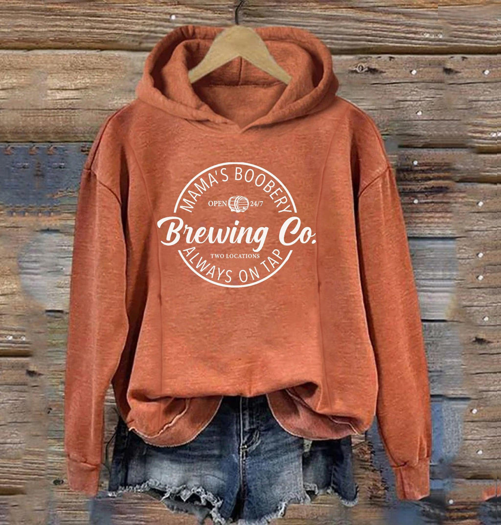 Mama's Boobery Feeding-Friendly hoodie - Giftifymama