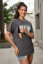 Lightning Bolt Mama Feeding-Friendly Tee