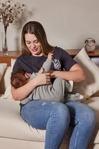 Motherhood Sometimes I Rock It Sometimes It Rocks Me Feeding-Friendly T-Shirt