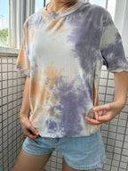 Women's Tie-Dye Feeding-Friendly Tee