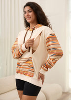 Women's Western Cozy Feeding-Friendly Hoodie