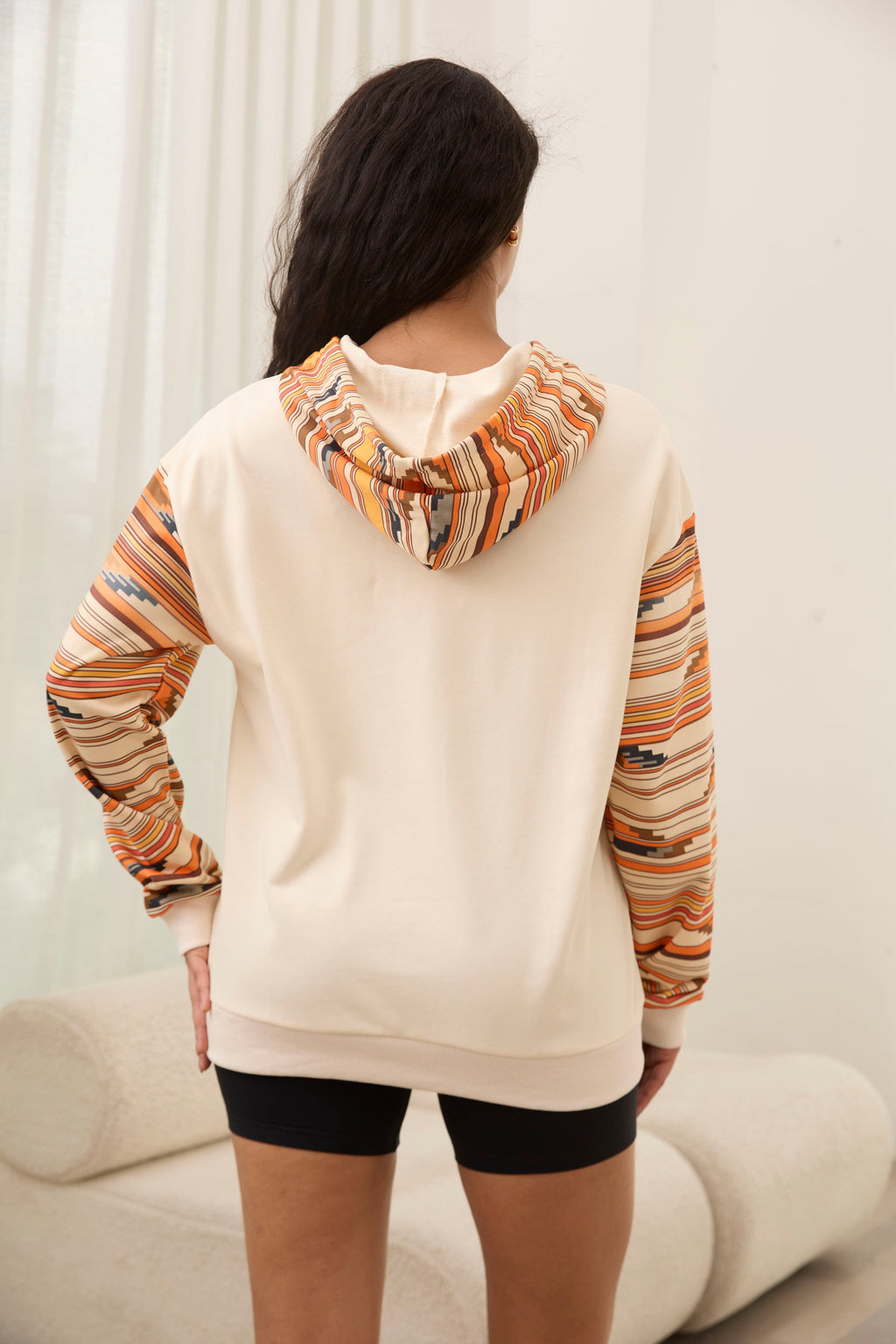 Women's Western Cozy Feeding-Friendly Hoodie