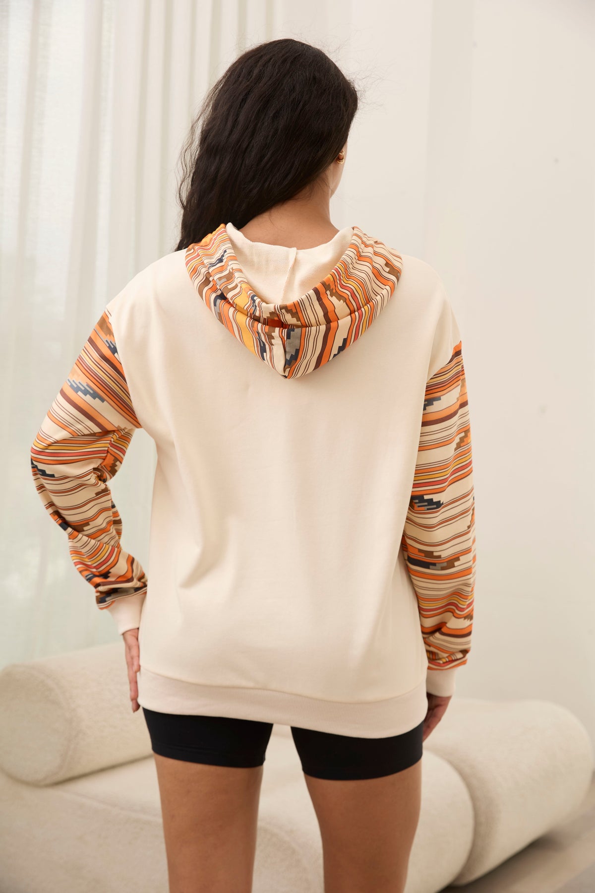 Women's Western Cozy Feeding-Friendly Hoodie